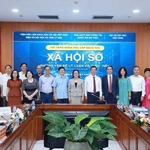 Thúc đẩy phát triển xã hội số theo hướng bao trùm, an toàn và lấy con người làm trung tâm