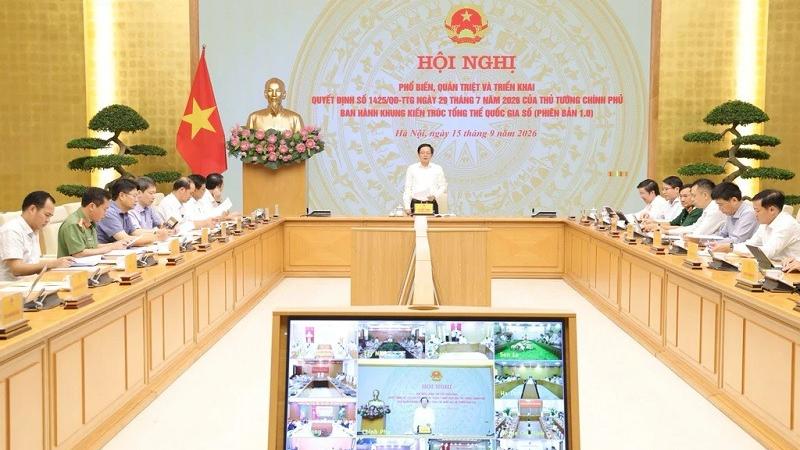 79 nền tảng số dùng chung quốc gia, lấy dữ liệu làm trung tâm và ưu tiên ứng dụng AI